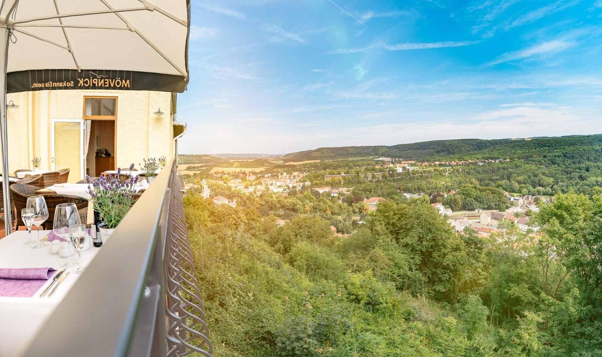 Berghotel Wilhelmsburg Bad Kosen Exterior photo